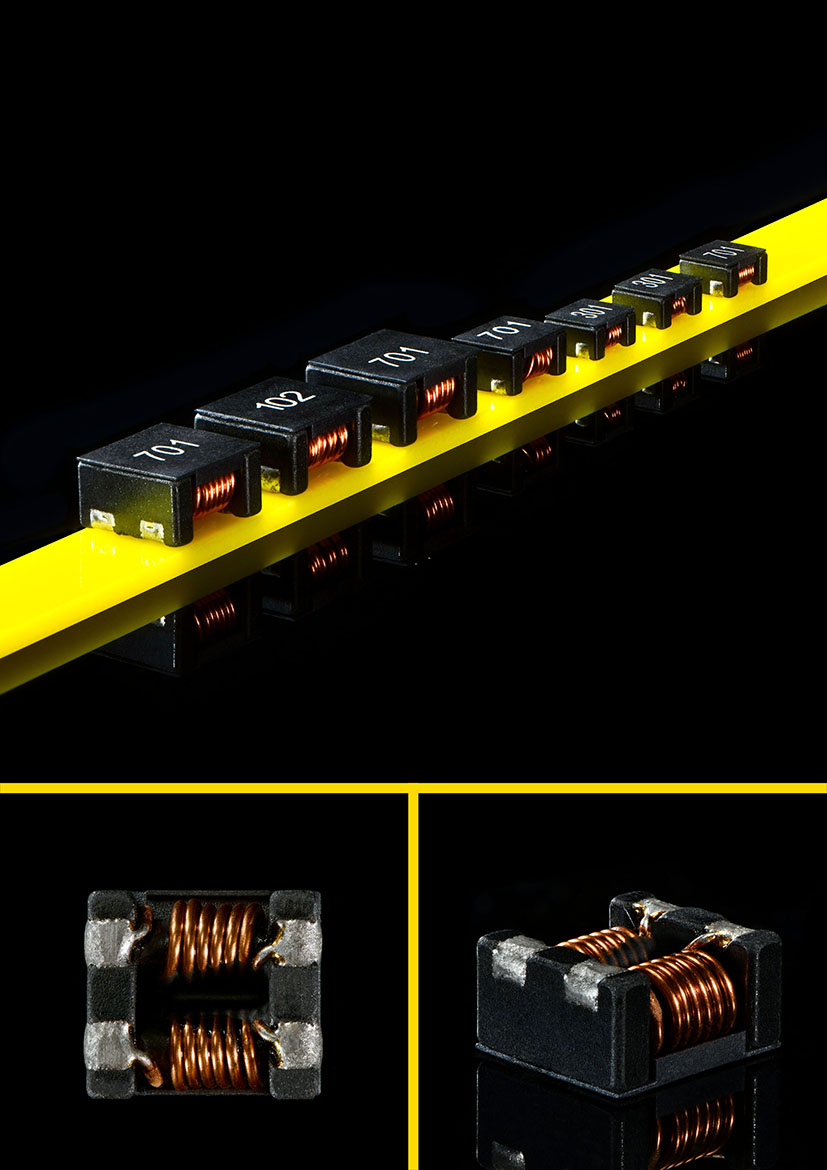 Low profile SMD Common Mode Chokes